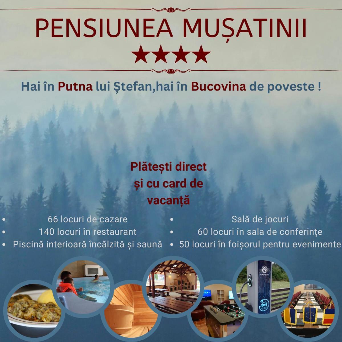 Pensiunea Musatinii Putna  Εξωτερικό φωτογραφία
